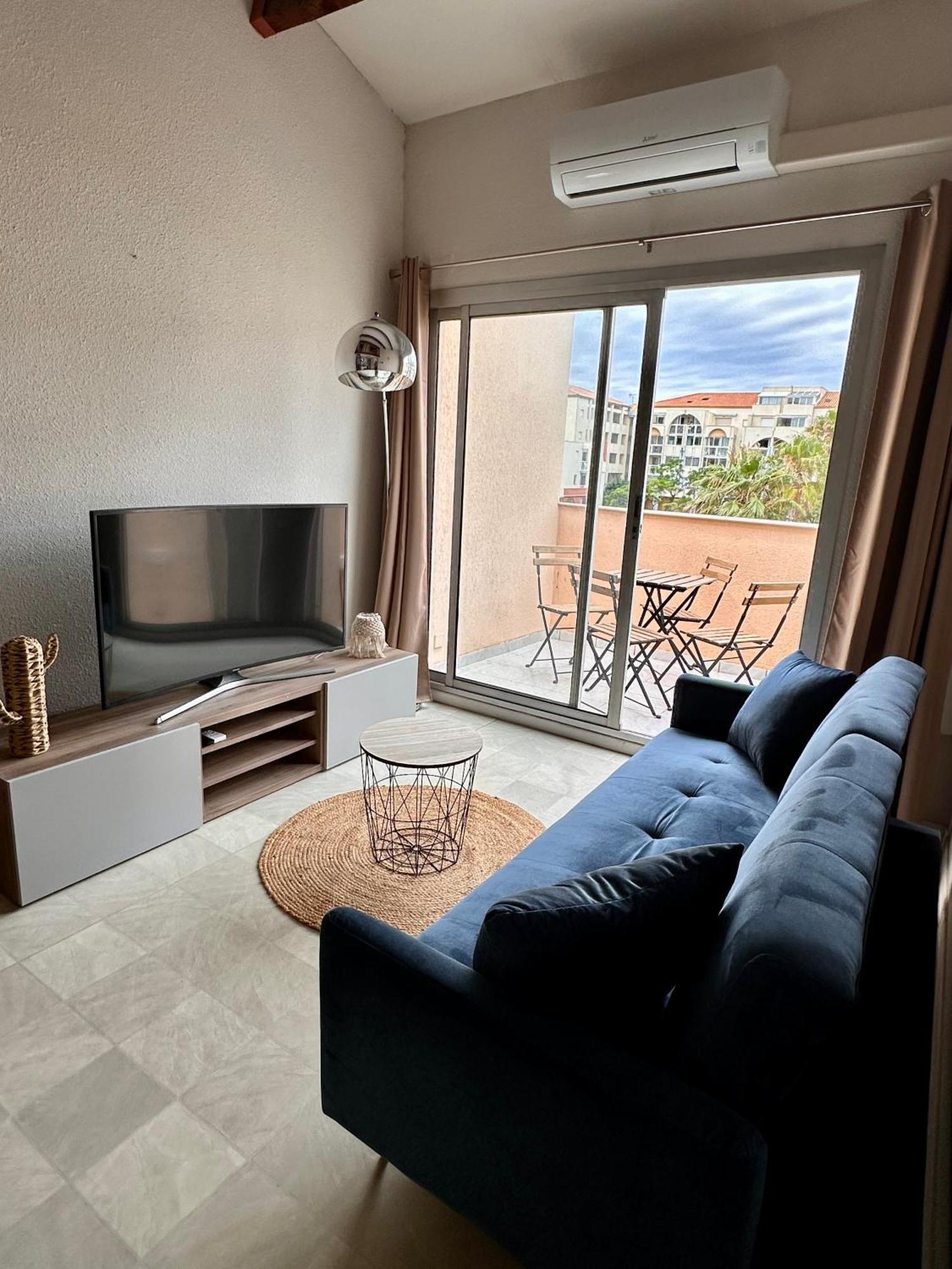Sète Evasion Setoise - Appartement Avec Balcon Vue Marina, Climatise, Parking - Situe A 200M De La Plage מראה חיצוני תמונה